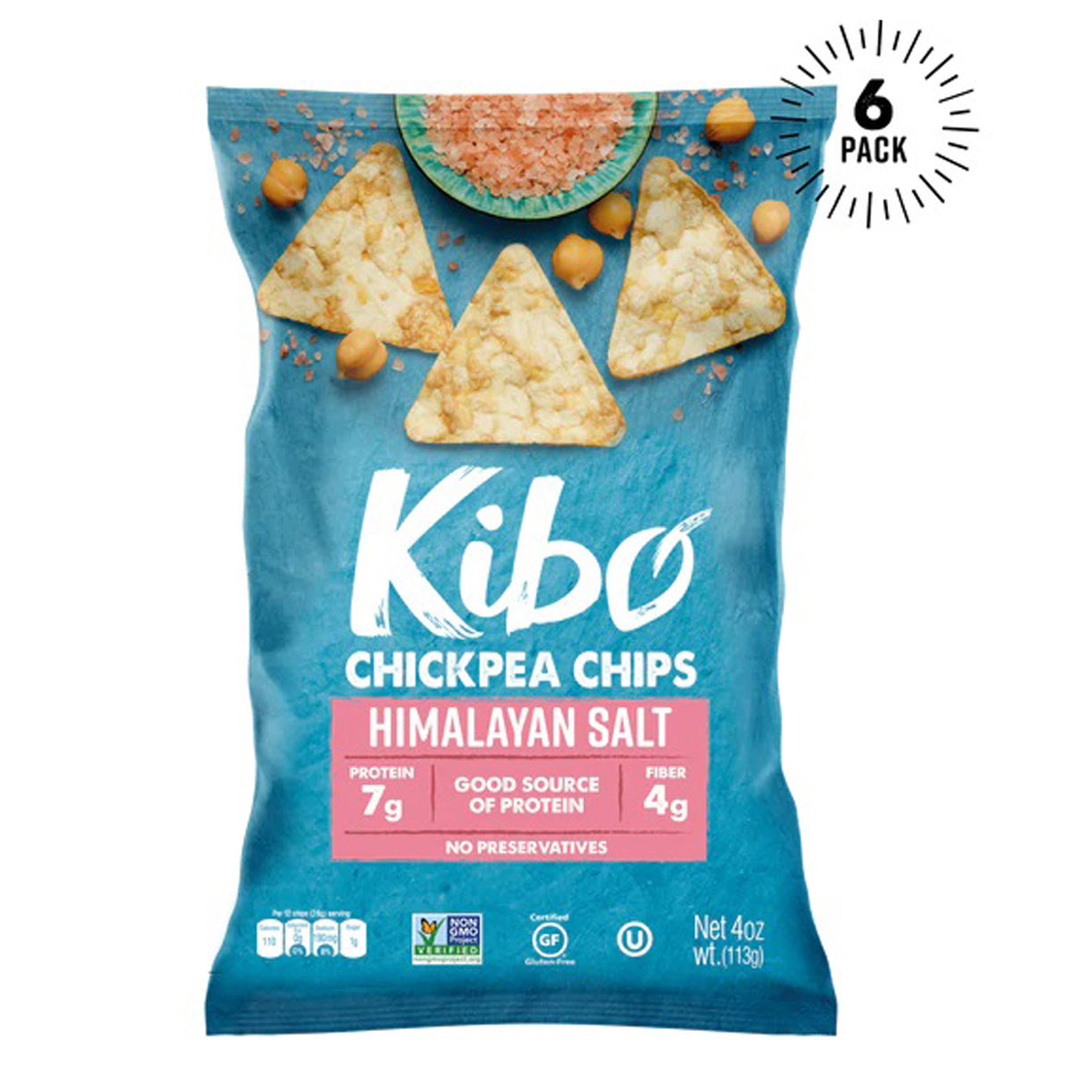 Chips de garbanzos