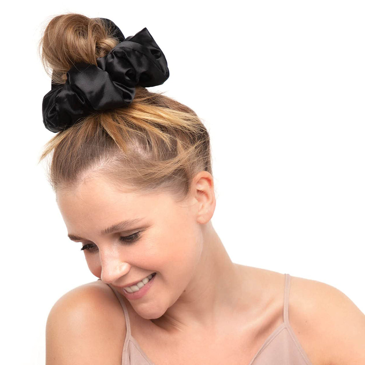 Scrunchies de almohada para dormir de satén