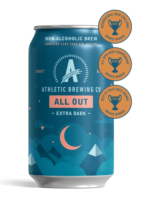 All Out Extra Dark (Non-Alcoholic) 24 Can Case
