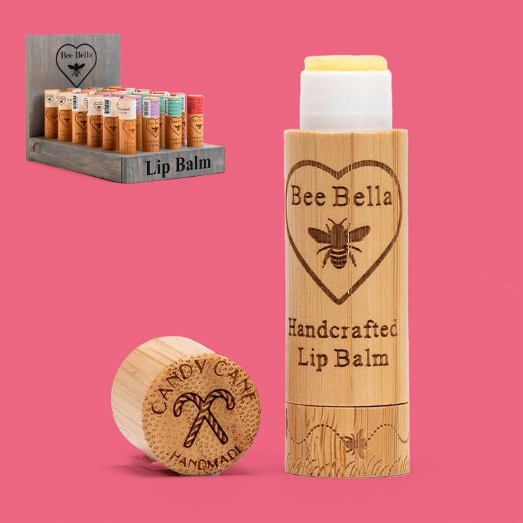 Bee Bella Candy Cane Lip Balm