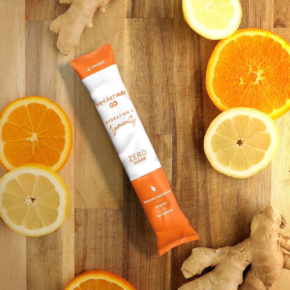 IMMUNITYAID GO Zero Sugar Immunity + Hydration
