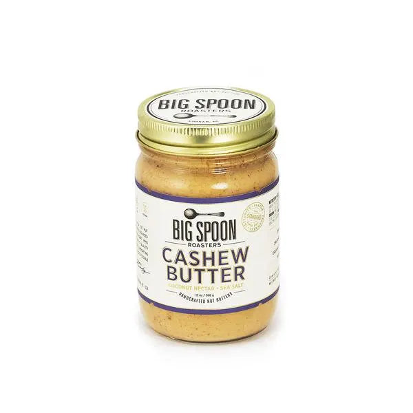 Beurre de noix de cajou avec nectar de noix de coco et sel de mer - 13 oz
