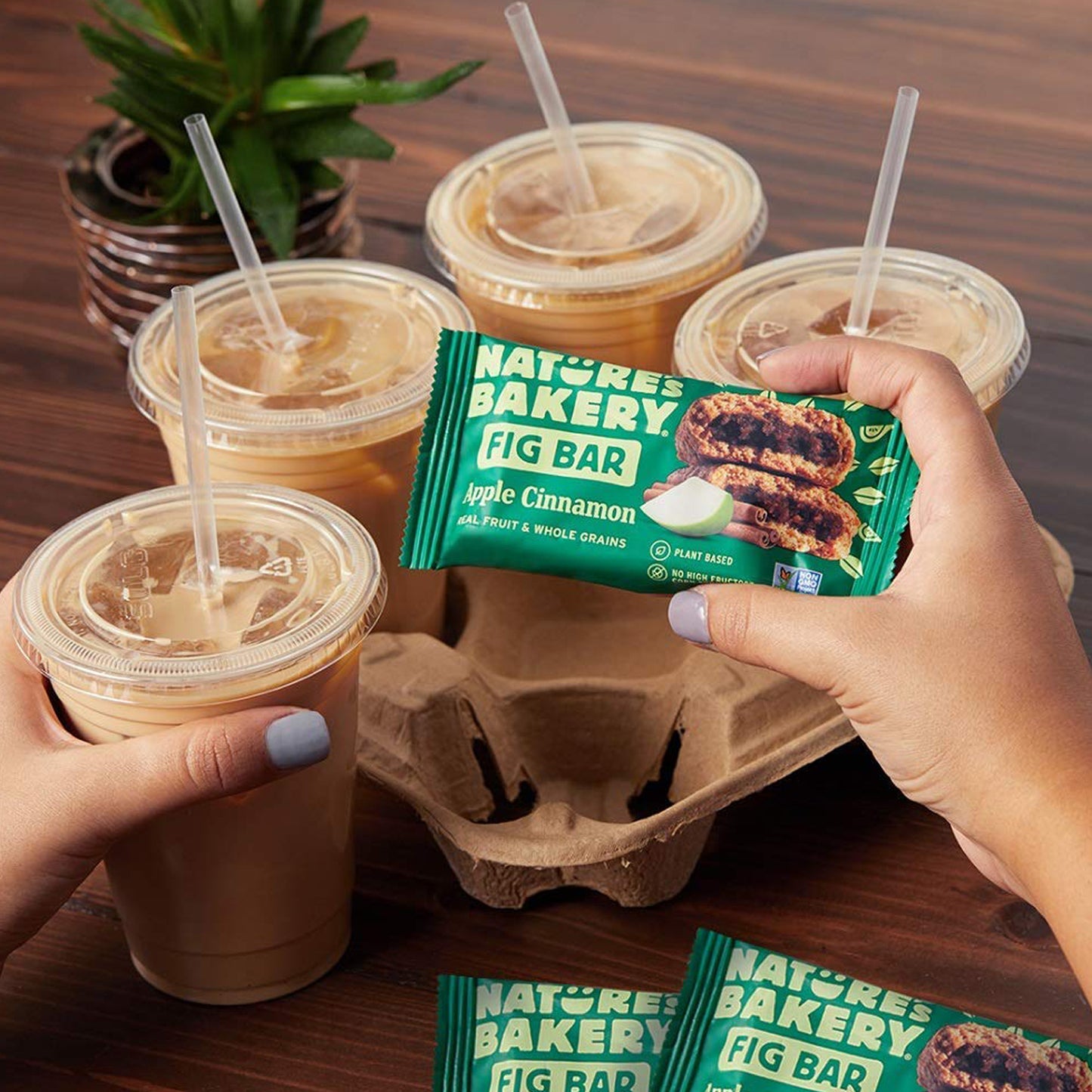 Whole Wheat Apple Cinnamon Fig Bar