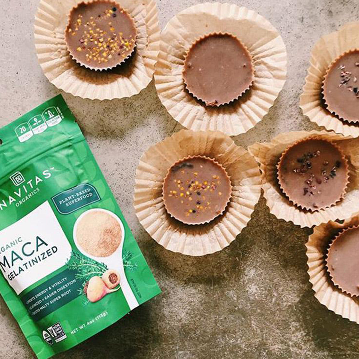 Maca Gelatinizada en Polvo