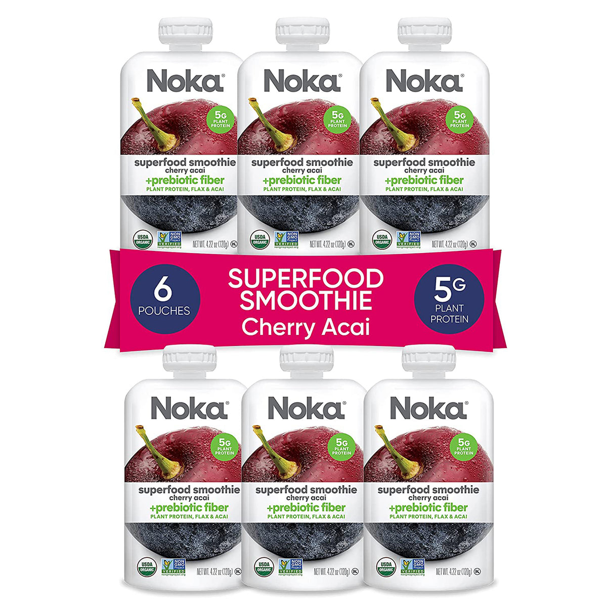 Smoothie aux superaliments + fibres prébiotiques