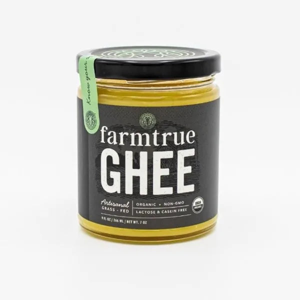 Ghee tradicional orgánico alimentado con pasto - 9 oz