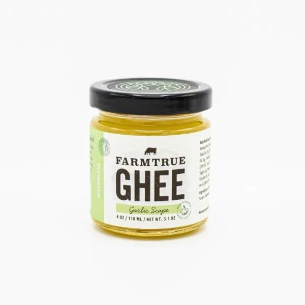 Organic Grass-Fed Ghee Garlic Scape - 4 oz