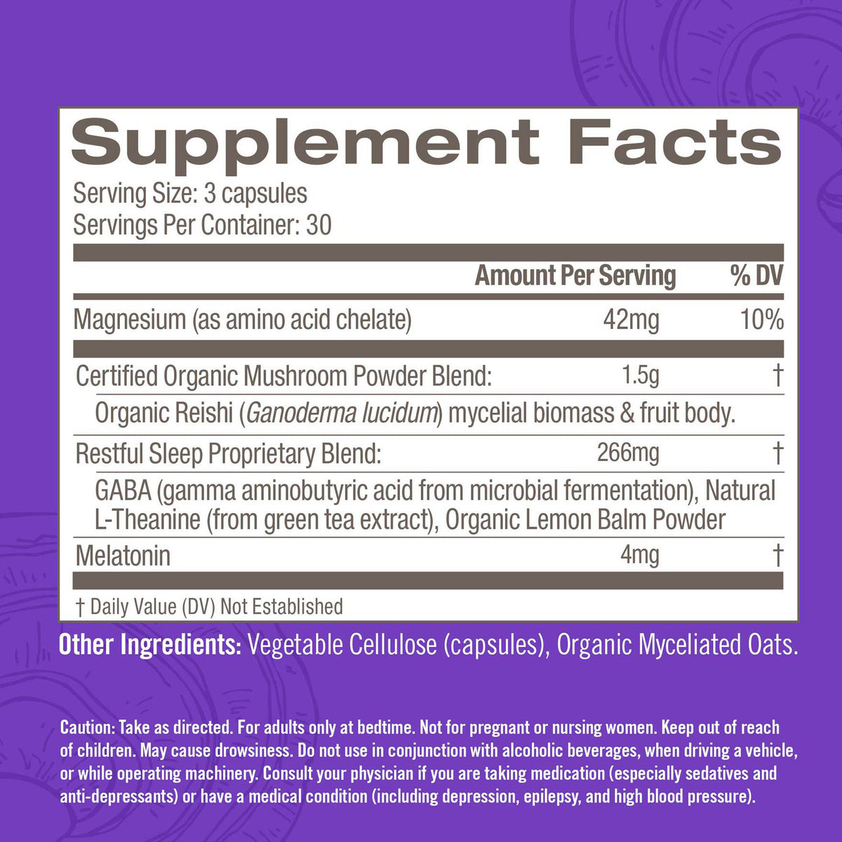 90 capsules de sommeil