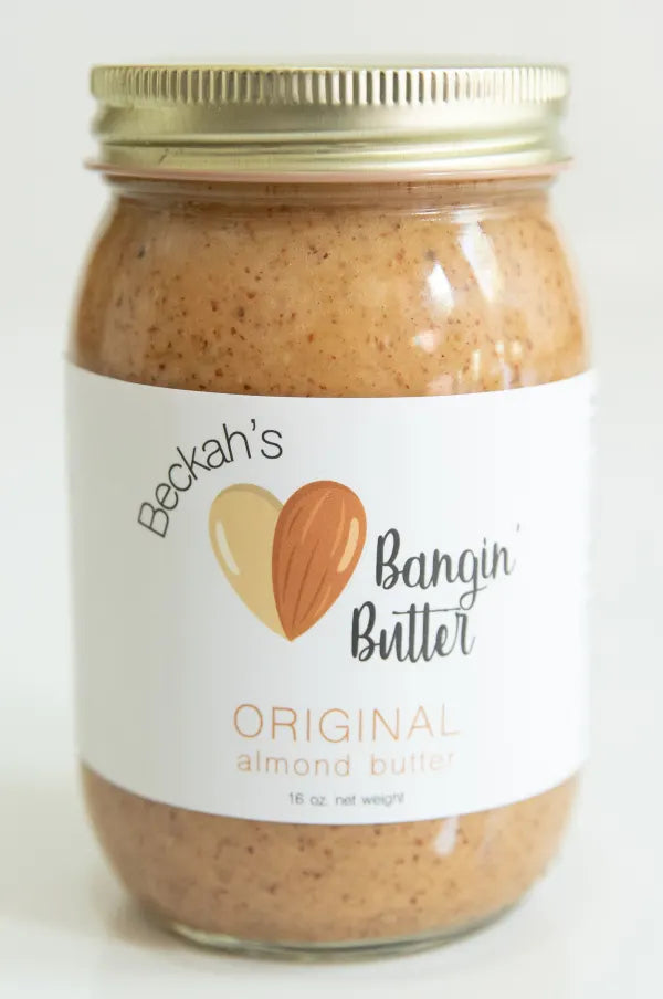 Beckah's Bangin' Butter Almond Butter - Original, 16oz