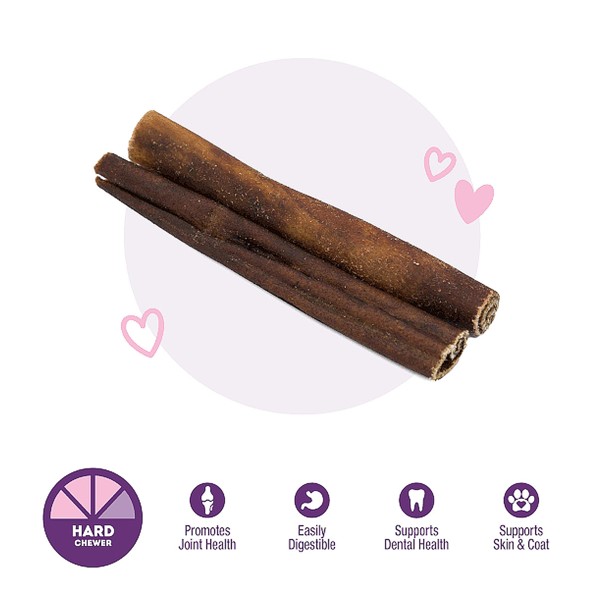 Palitos de colágeno de res
