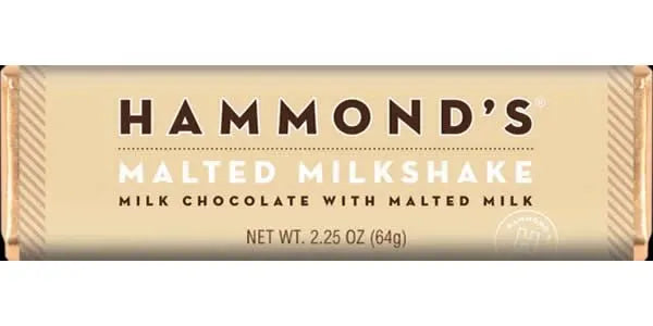Barras de chocolate - Chocolate con leche batido malteado