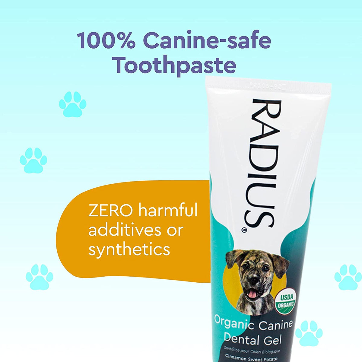 Travel Size Organic Canine Toothpaste