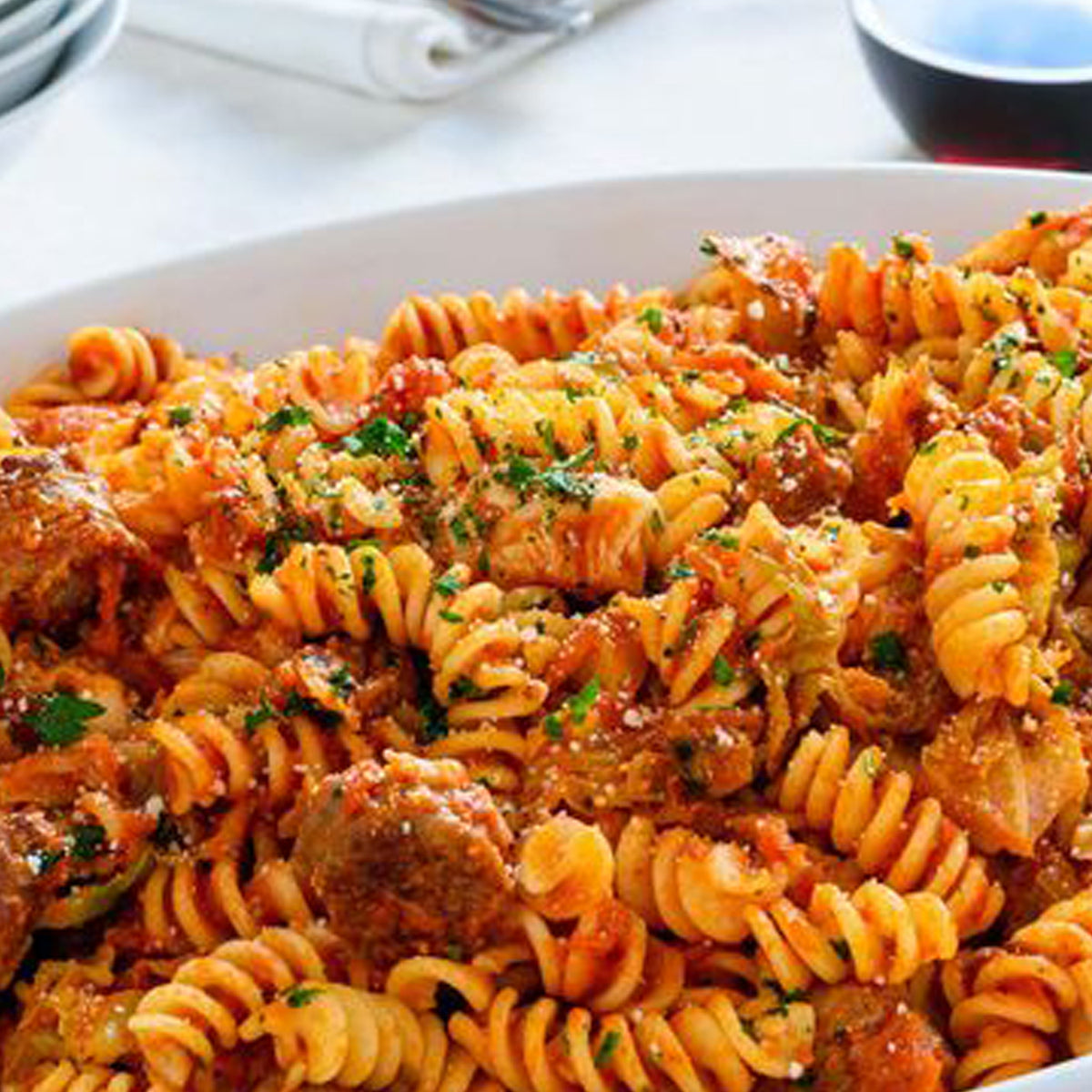 Pasta fusilli