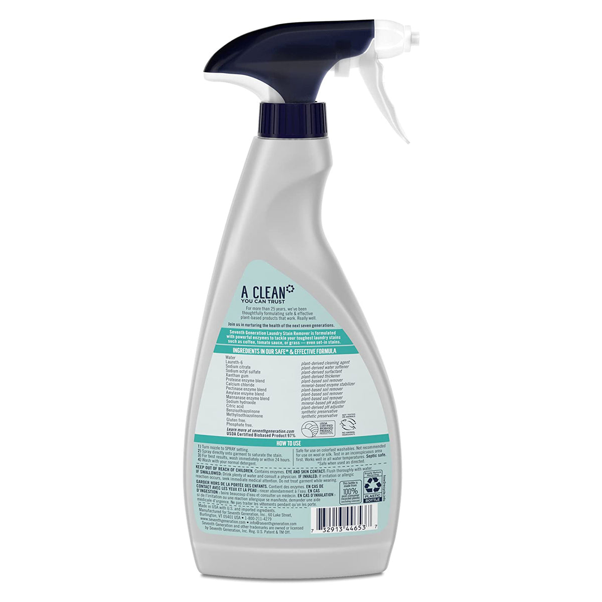 Détachant à lessive gratuit et transparent