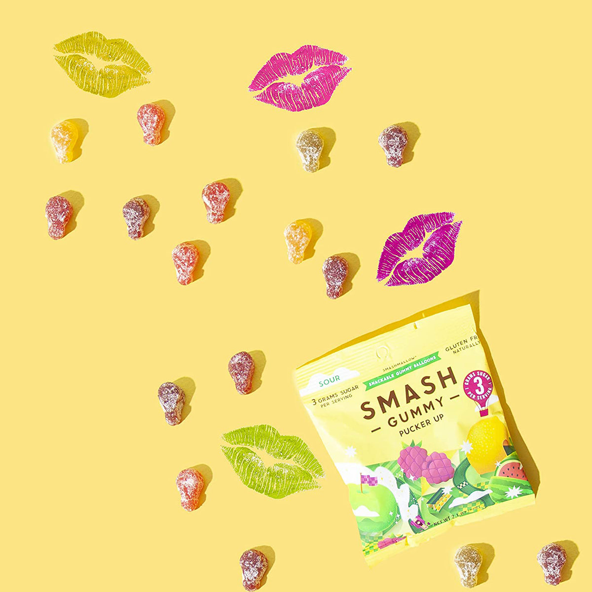 Snackable Gummy Balloons