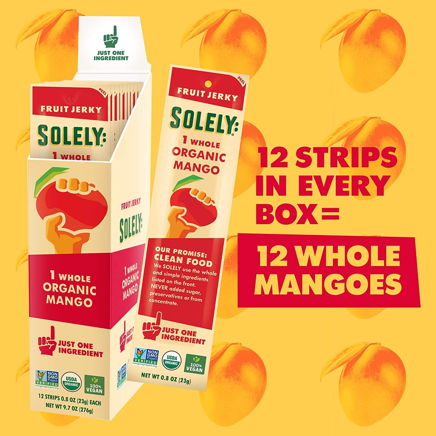Organic Mango Fruit Jerky