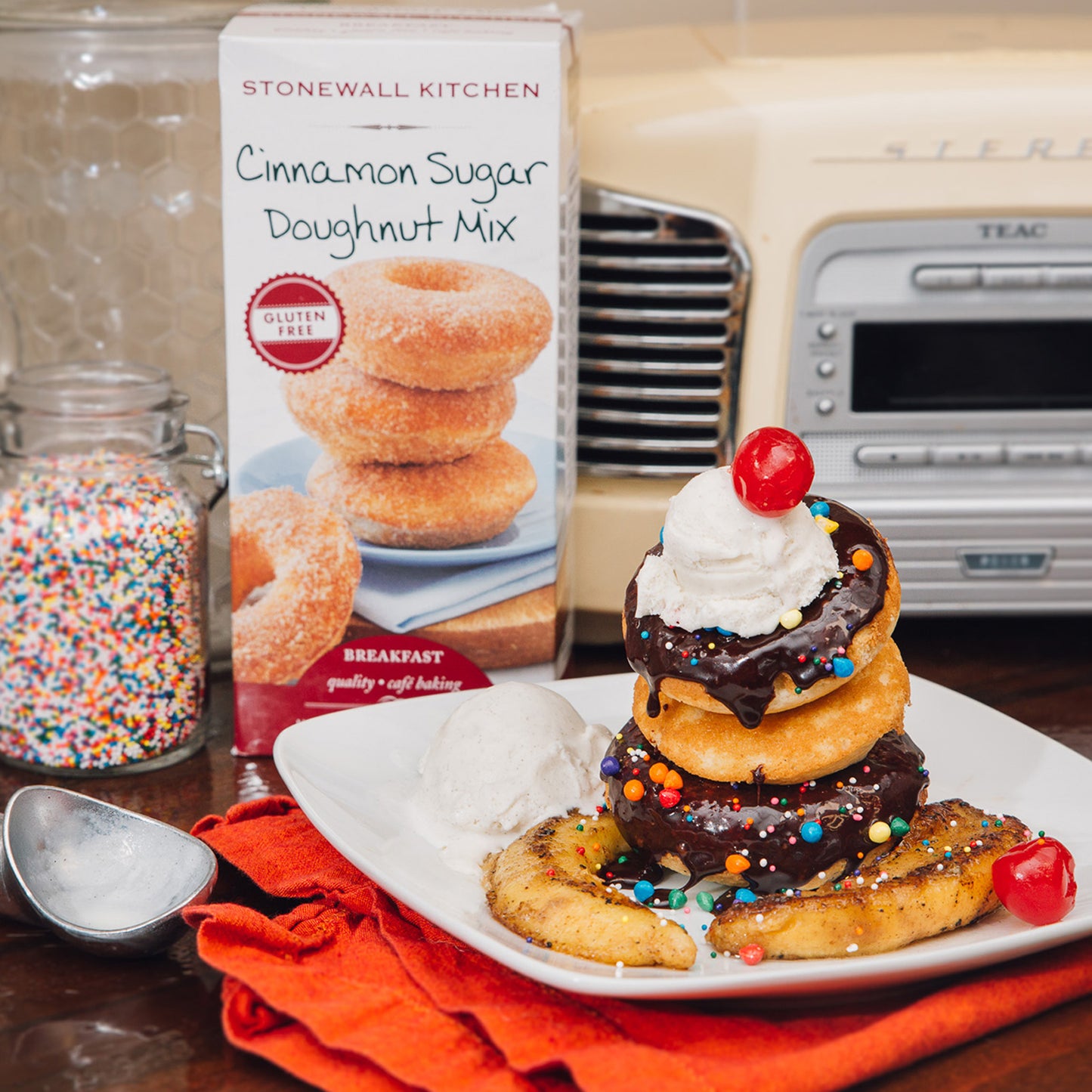 Gluten-free Cinnamon Sugar Doughnut Mix