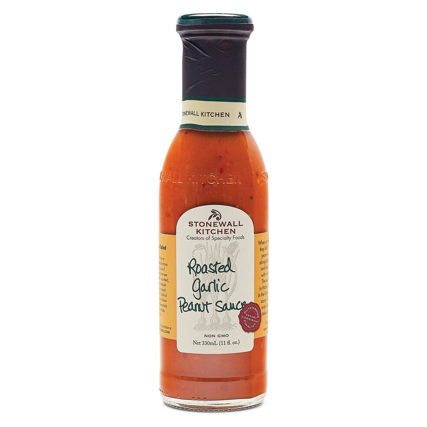 Salsa De Maní Y Ajo Asado