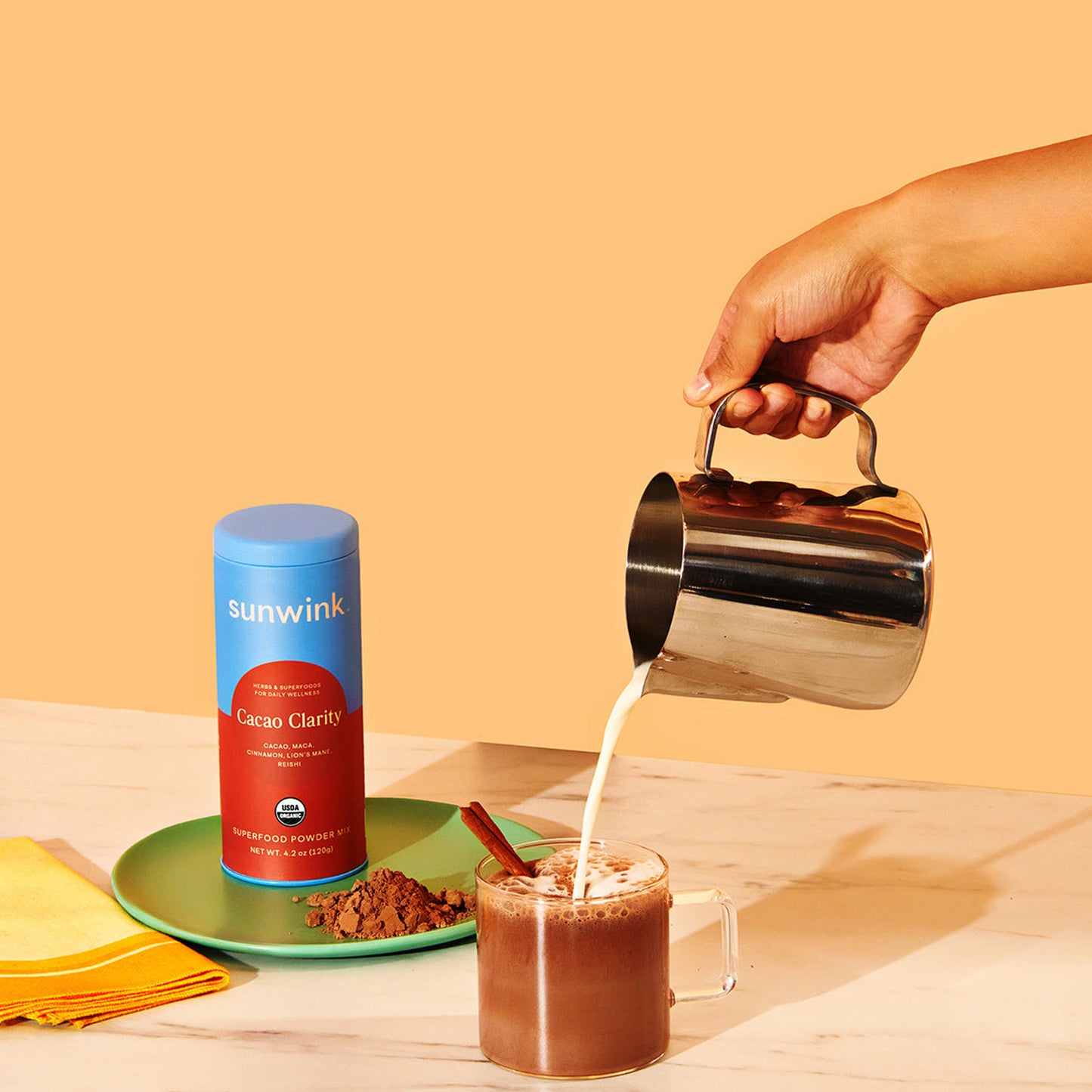 Mezcla en polvo de superalimento