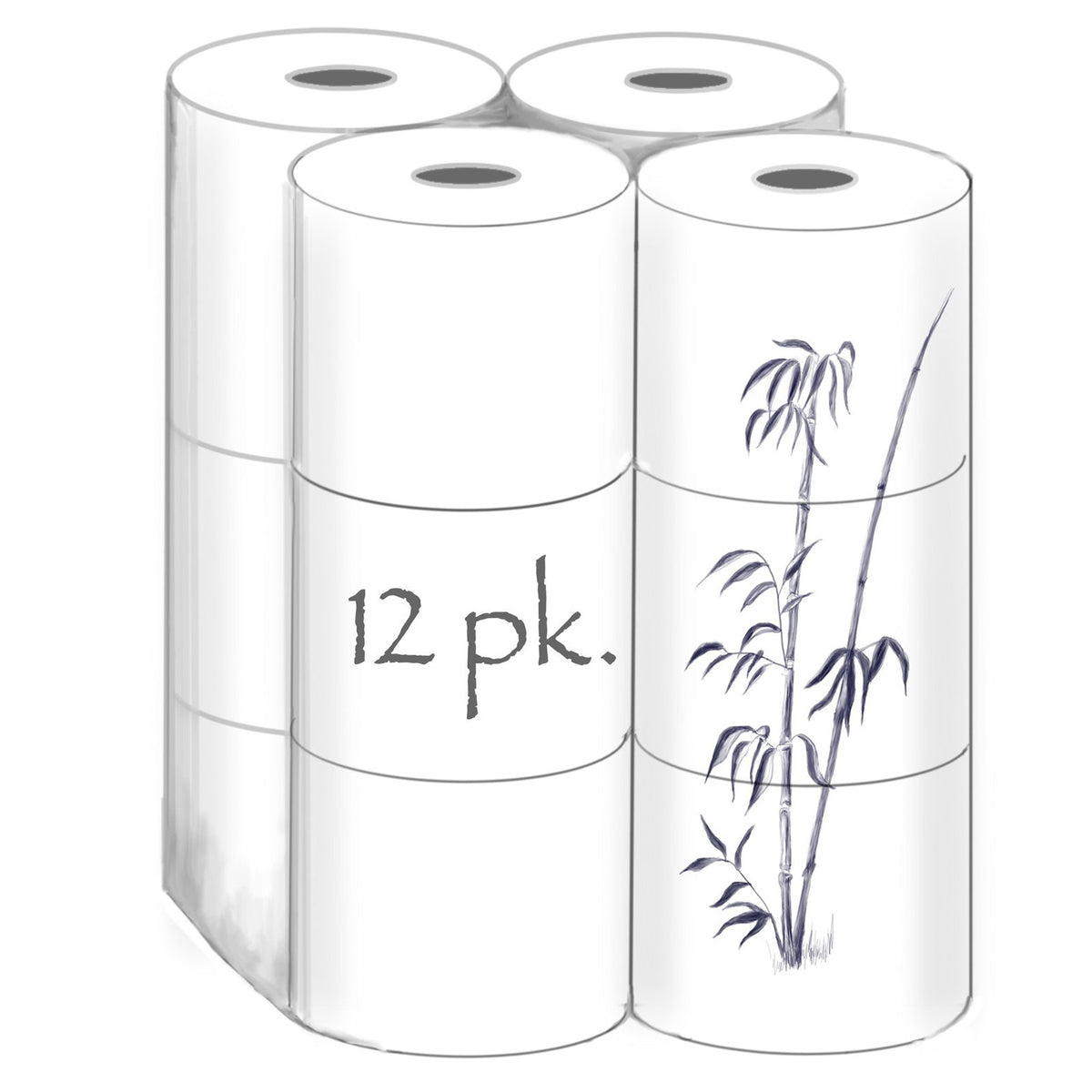 Papier hygiénique (papier hygiénique) - 12 rouleaux