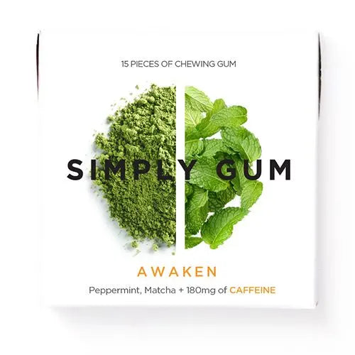 Natural Chewing Gum - Awaken Caffeine