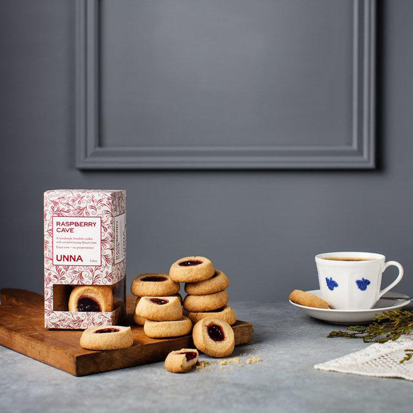 Raspberry Jam Drop Cookie