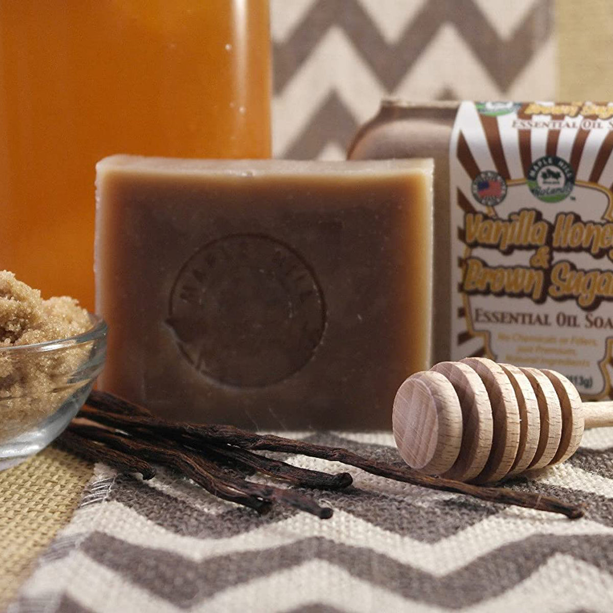 Vanilla Honey & Brown Sugar Essential Oil Soap