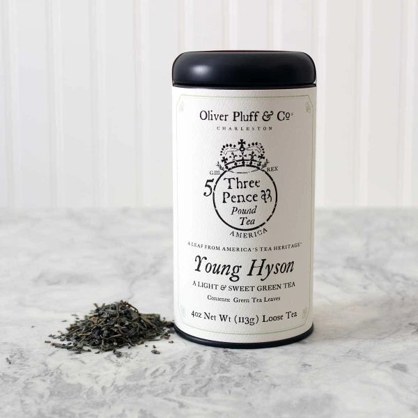 Young Hyson - Loose Tea in Signature Tea Tin