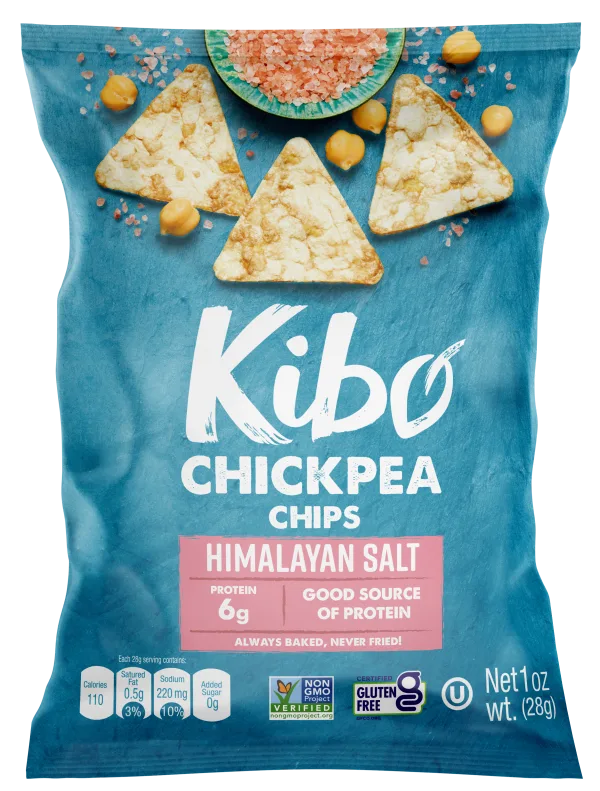 Chips de pois chiches - Sel de l'Himalaya, 1 oz