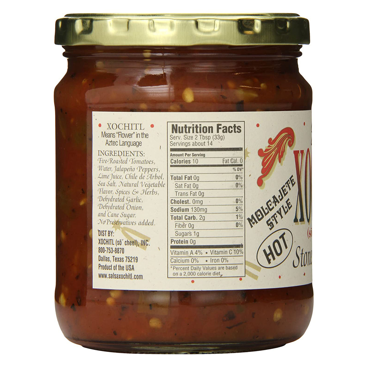 Salsa Molida De Piedra (CALIENTE)