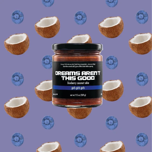 Salsa - girls girls girls | blueberry coconut salsa