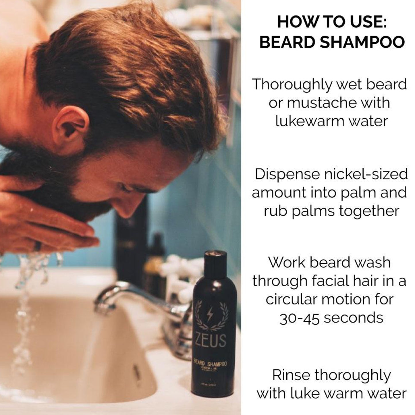 Vanilla Rum Beard Shampoo