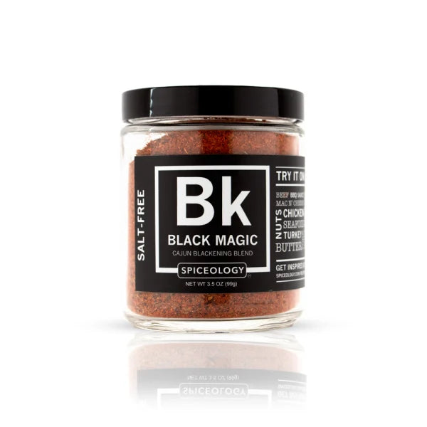 Salt Free- Black Magic Rub - 3.5 OZ
