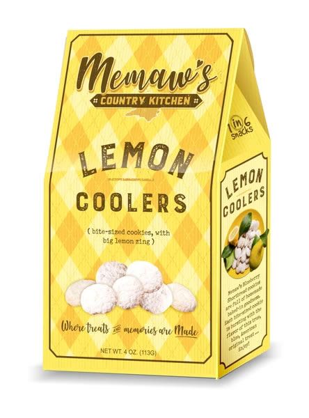 1 in 6 Snacks Memaw's Kitchen - Lemon Cooler Cookies