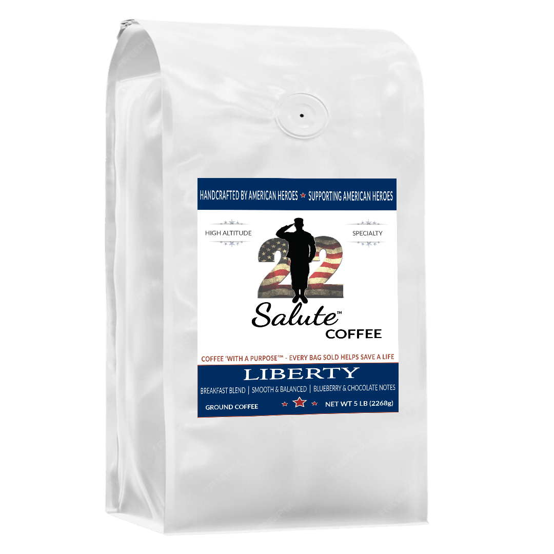 22 Salute Spirits & Coffee Liberty Breakfast Blend Ground - 5lb