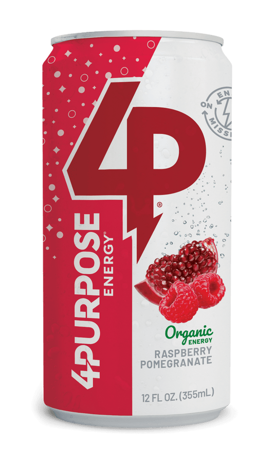 4 Purpose Energy Organic Energy Drink - Raspberry Pomegranate