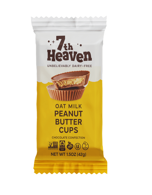 7th Heaven Chocolate Oat Milk Chocolate Peanut Butter Cups