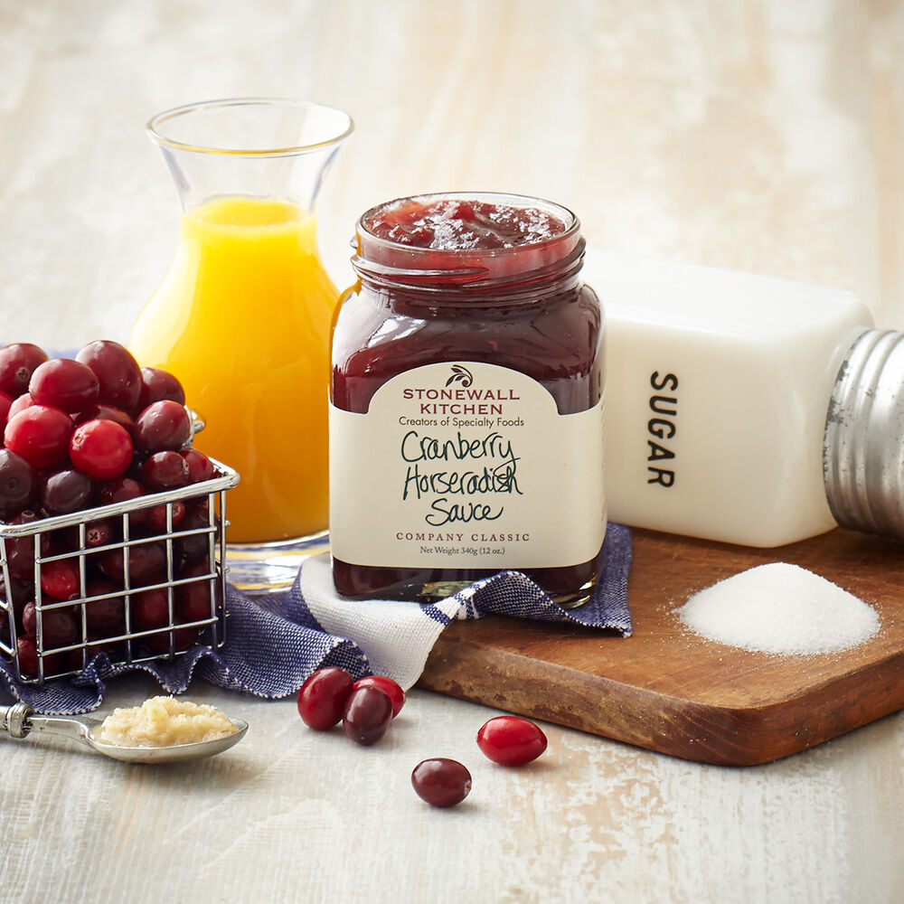 Stonewall Kitchen Cranberry Horseradish Sauce — 12 oz Jar