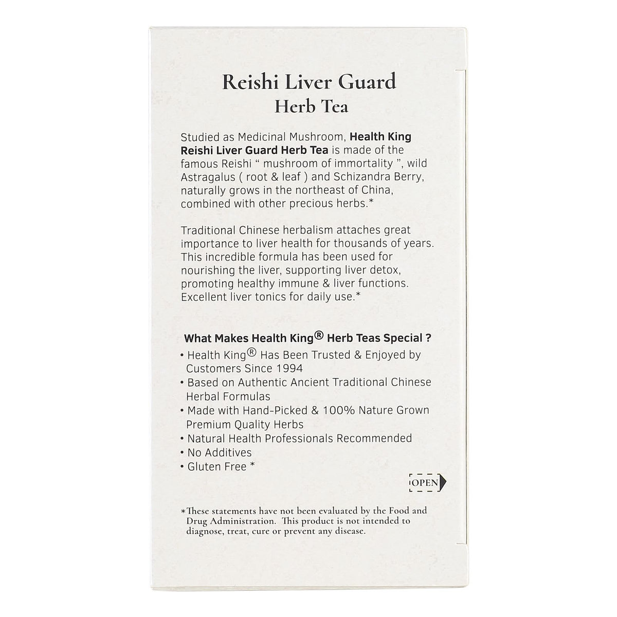 Reishi Liver Guard Herb Tea