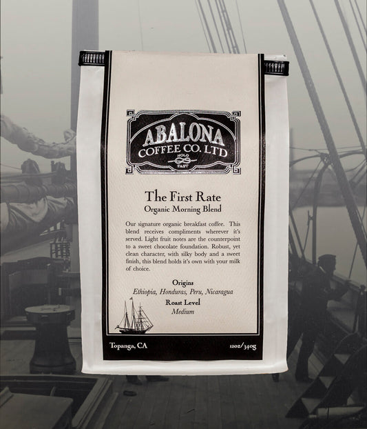 Abalona Coffee The First Rate Morning Blend - Medium Roast