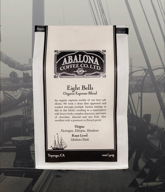 Abalona Coffee Eight Bells Espresso Blend - Dark Roast