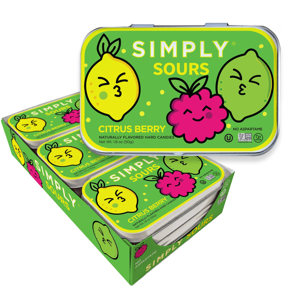 Simply Sours 1.8oz - 6 Pack