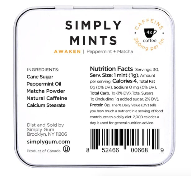 Natural Mints 852466006689