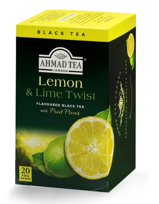 Ahmad Tea Fruit Black Teas - Lemon & Lime Twist