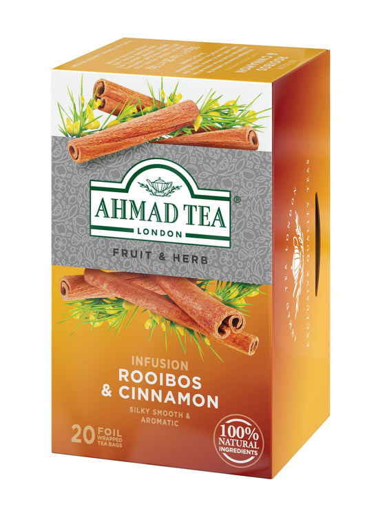 Ahmad Tea Fruit and Herbal Infusions - Rooibos & Cinnamon