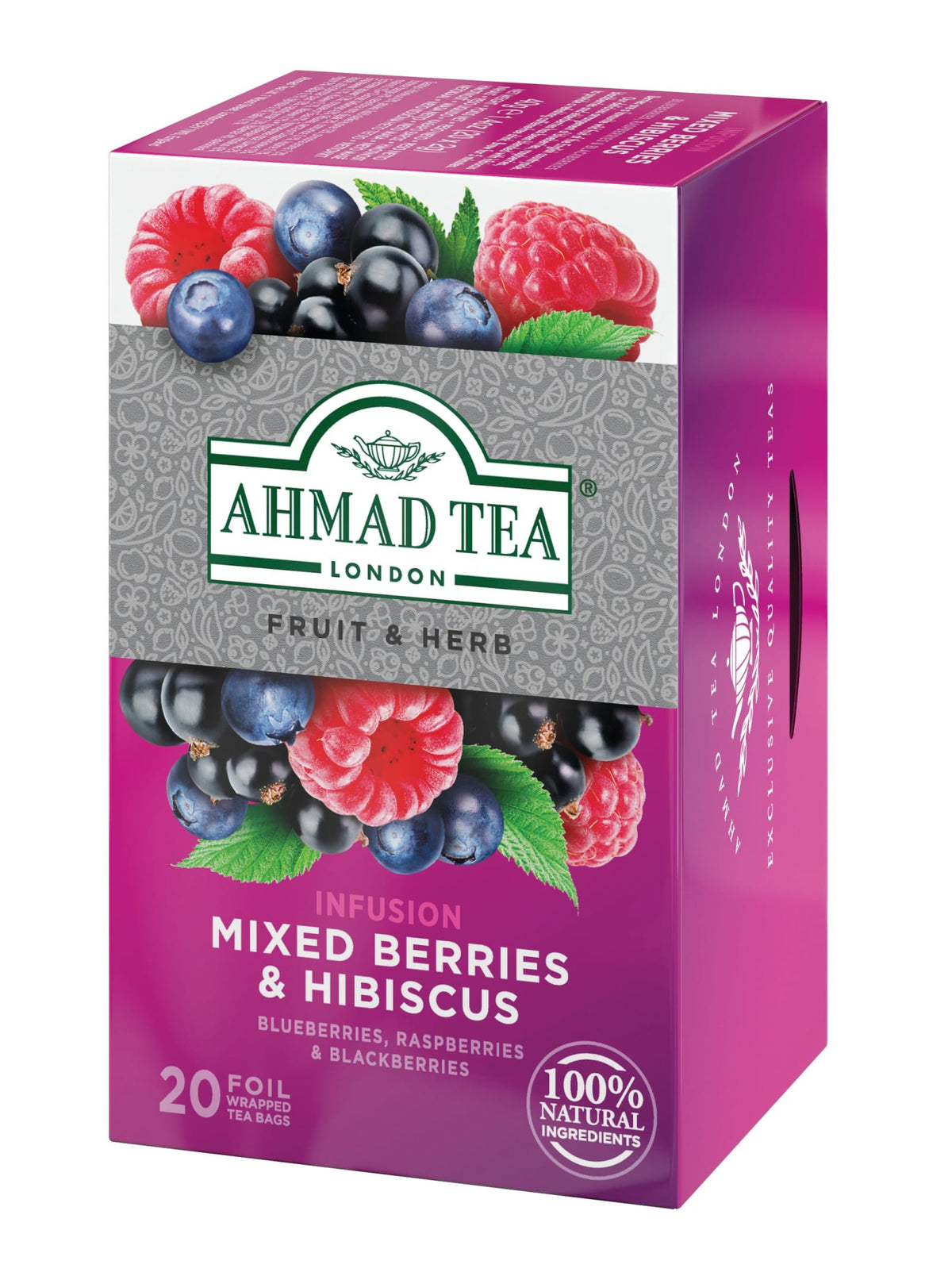 Ahmad Tea Fruit and Herbal Infusions - Mixed Berries & Hibiscus