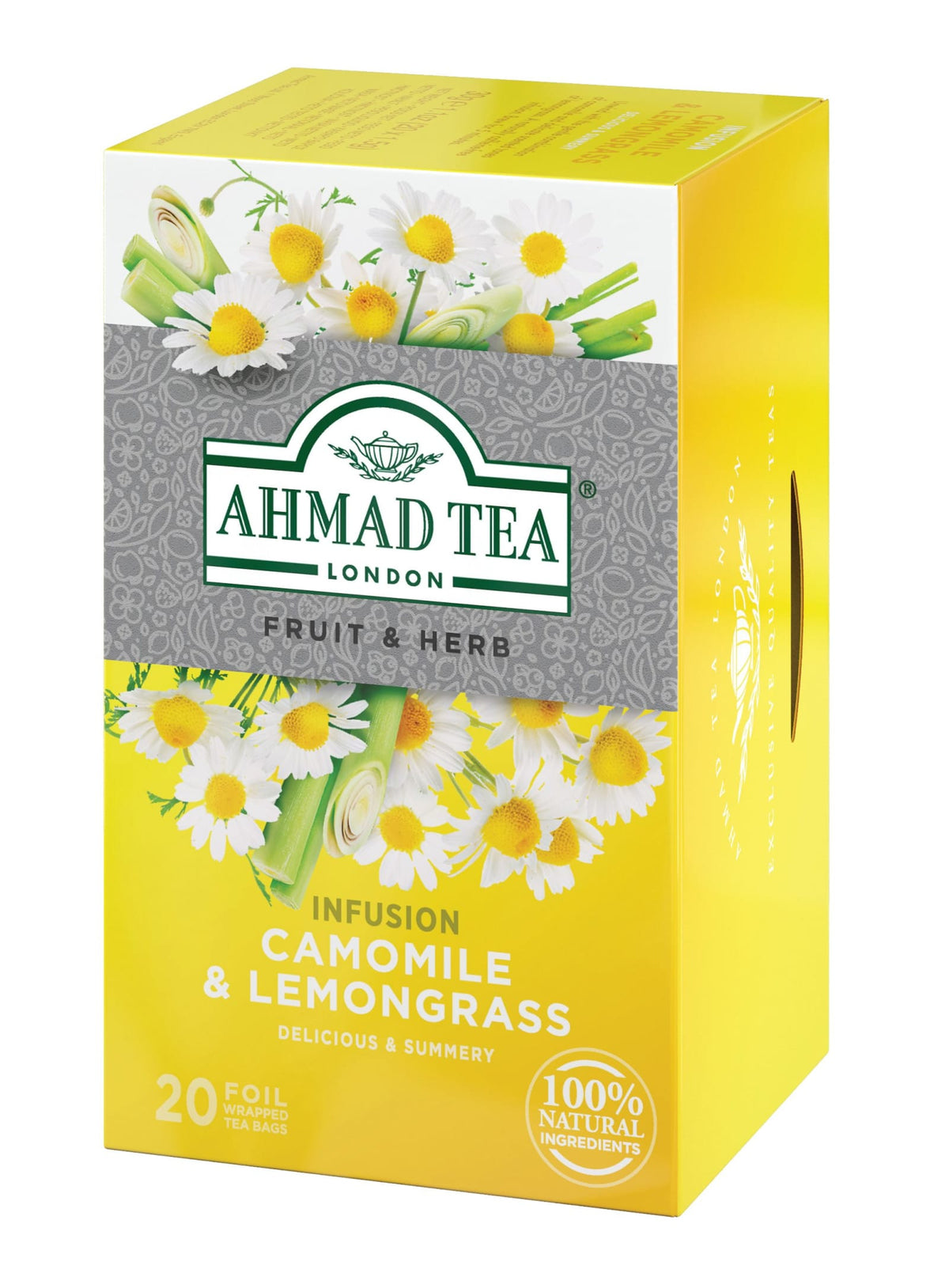 Ahmad Tea Fruit and Herbal Infusions - Camomile & Lemongrass