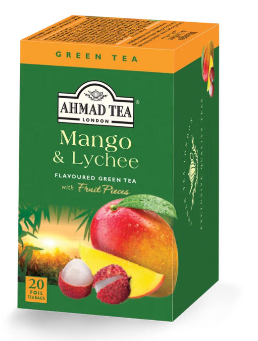 Ahmad Tea Green Tea - Mango & Lychee