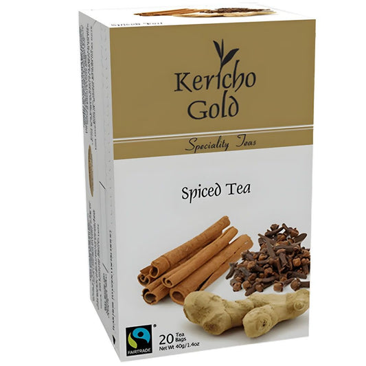 Aiva Products KENYA KERICHO SPICED TEA 20 BAG PACK OF 6 - 20 Bags (Pack of 6)