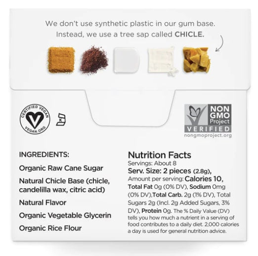 Natural Chewing Gum 852466006054